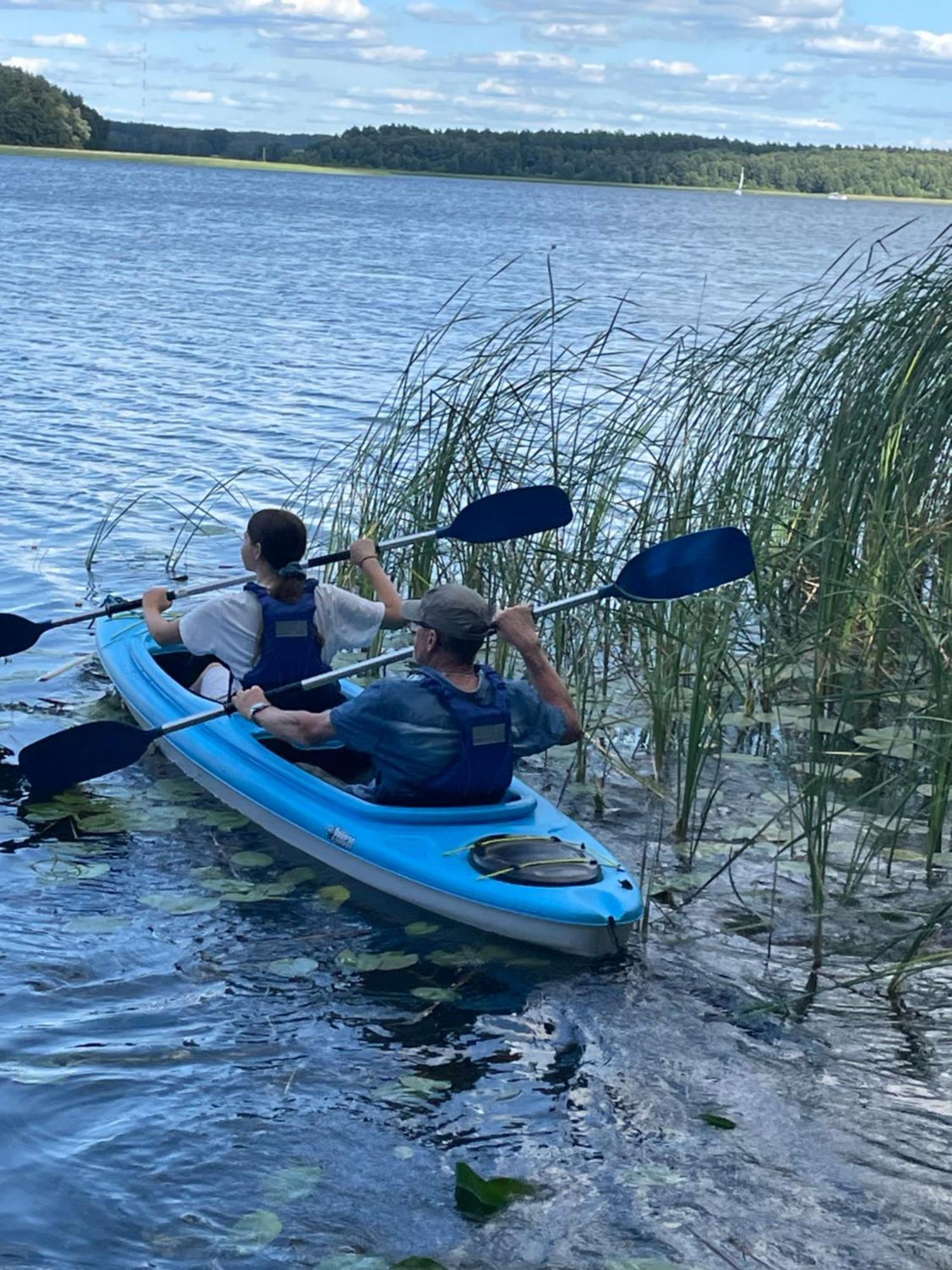 Dom Nad Jeziorem Mazury Pomost Segment 1 Kozin Exteriör bild